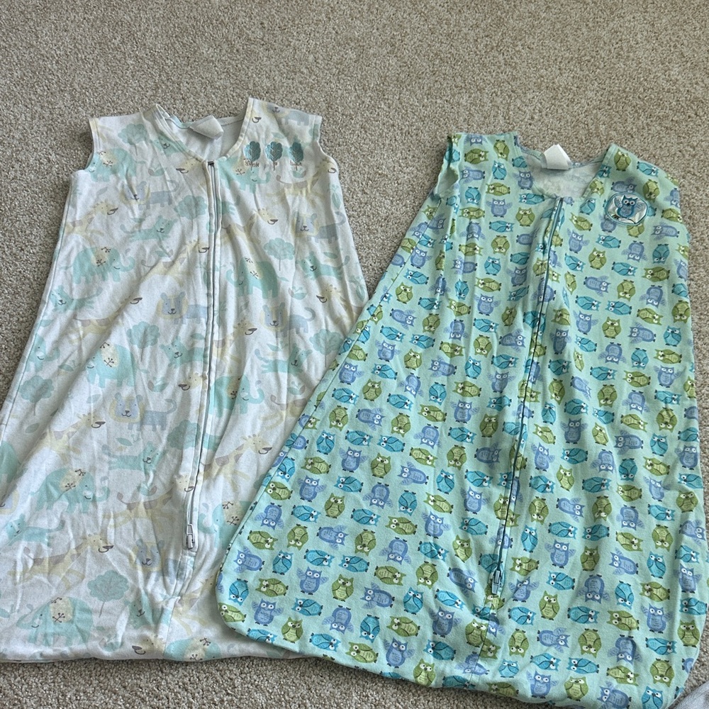 2- Halo sleep sack bundle